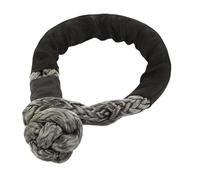41000lbs Soft Shackle Synthetic Rope Heavy Duty Offroad 4X4 Tow Shackle Strap With Protective Sleeve Compatibel With (J*ee*p) （Tr*u*ck) SUV(GRAY)