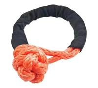 41000lbs Soft Shackle Synthetic Rope Heavy Duty Offroad 4X4 Tow Shackle Strap With Protective Sleeve Compatibel With (J*ee*p) （Tr*u*ck) SUV(Orange)
