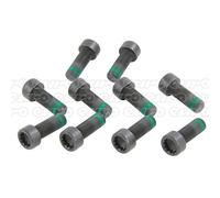 DMF Flywheel Bolts fits VW BORA 1J2, 1J6 2.3 00 to 05 AQN Dual Mass LuK Quality