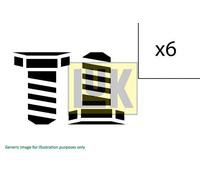 411 0236 10 Flywheel Screw Set Hardware Fits Mitsubishi Grandis Renault By LuK