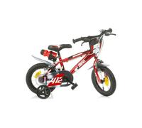 412 12" Kids Bike Dino Bikes Red One Size