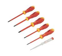 41396399 Set: screwdriver insulated Phillips, flat ERGONIC® 7pcs. FELO