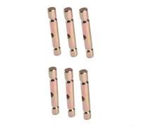 4140 Alloy for Steel Shear Pin for Polaris for glacier Pro 2-Pack(6pcs) | 4140 alloy steel, high yield strength, 12x92mm size, 2-pack gold finish, tough conditions