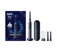 Oral-B iO Series 9 Electric Toothbrush, 2 Brush Heads, 7 Brushing Modes for Dental Care, 3D Analysis, Color Screen and Charging Travel Case, Designed by Braun, Black Onyx