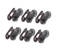 415 Chain Master Link, 5 Sets Carbon Steel Motorized Bike Part Heavy Duty Chain Link Kit with Specifications, Made for 2-Stroke Engine