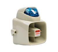 4150026 Potter SSX-52SB Durable Siren & Blue Strobe