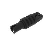 41532 Shaft Bolt Connection,Hinge Hinge Cylinder 1x3 Locking with 1 Finger and Technic Friction Pin 50 Pieces GDS-1143 Compatible with Lego Building Blocks Color:Black