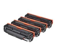 415A Toner Cartridge with Chip, Compatible with HP | For M255 M282 M283 series printers in black cyan yellow magenta(415A 1set)