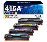 415A Toner Cartridges Compatible for HP 415A 415X Multipack Toner W2030A W2031A W2032A W2033A for HP Color Laserjet Pro M479fnw M479fdw M479fdn M479dw M454dw M454dn (Black Cyan Magenta Yellow, 4-Pack)