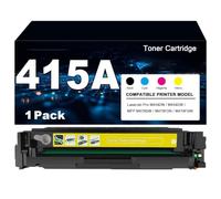 415A Toner Cartridges with Chip Compatible for HP 415A ink cartridge for HP Color Laserjet Pro M454DN M454DW MFP M479DW M479FDN M479FDW Printers, High Yield,Yellow-1 pack