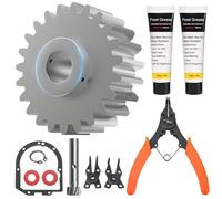 4162897 W10112253 Kitchen Stand Mixer Worm Gear for Whirlpool & KitchenAid Mixers 3K45, 3K5, 4K45, 4K5, 5K45, 5K5, 5KPM5, 5KSM150 Model & more, w/Accessories, Replaces 4161531, WPW10112253, 4169830