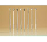 41661 Auhagen HO Pack 8 Lampposts for Stations and Streets Parade Only