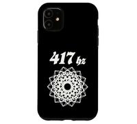 417 Hz Harmonious Connection Cymatics Sacred Geometry Case for iPhone 11
