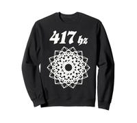 417 Hz Harmonious Connection Cymatics Sacred Geometry Sweatshirt
