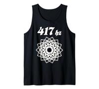 417 Hz Harmonious Connection Cymatics Sacred Geometry Tank Top