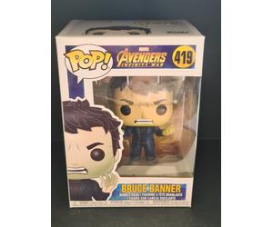 #419 Bruce Banner Funko Pop Marvel - Avengers Infinity War - Includes POP Protec