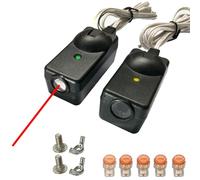 41A5034 G801CB-P Safety Sensor Kit, Replacement for Craftsman/Chamberlain/Liftmaster Garage Door Sensor, Compatible with Liftmaster/Chamberlain/Craftsman Garage Door openers Made After 1997