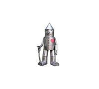 41cm Tall Tin Man His Heart Metal Garden Sculpture with Axe Small