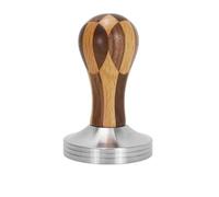 41mm-58.5mm Stainless Steel Coffee Tamper Replacement，Compatible for Delonghi，EC61，Wood Handle Barista Espresso Machine Parts(58mm Tamper)