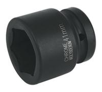 41mm Forged Chromoly Impact Socket - 1 Inch Drive For Heavy-Duty Wrenching