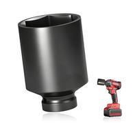 41mm Socket, 1/2" Drive Deep Impact Socket 6 Point CR-V Metric for Axle Nuts Easy Removal (Length 78mm)