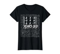 41st Birthday Matrix Determinant Math Nerd Funny Value Graphic T-Shirt, Women, Black, XS