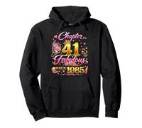 41st Birthday Queen Chapter 41 Fabulous Since 1985 Women Pullover Hoodie