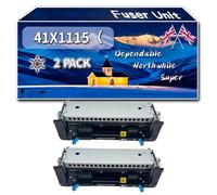 41X1115（110V） Fuser Unit Compatible for Lexmark B2865dw M5255 M5270 MS821dn MS821n MS822de MS823dn Printers, High-Definition Printing Effect with Chip, 180000 Pages (2-Pack Black)
