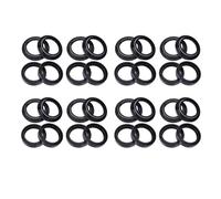 41x54x11 41 54 11 Motorcycle Front Fork Shock Absorber Oil Seal Dust Cover Lip Compatible With Models 1800 FLSS S SOFTAIL SLIM S 2016-2017(16pc Seal 16pc Cover)