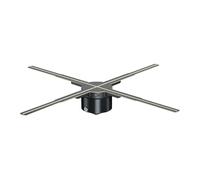 42-100CM 3D Hologram Fan Projector Wifi Advertising Display Light Led Sign Holographic Lamp Transmit Picture Video Festival Advertising Display(56CM)