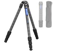 42.2" Carbon Fiber Travel Tripod with 4-Section Leg, Professional Shoot Tripod for Travel/Video/Live Streaming, Max Load 13.23lb with 1/4"-20 Threaded Accessory Socket