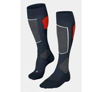 42/43 Falke Mens SK4 Advanced Knee-high Ski Socks Dk Blue Size 8 - 9