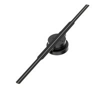 42/45cm 3D Hologram Projector Fan Lamp Wifi Display Light Led Logo Holographic Lamp Advertising Light Shop Logo Light Vivid Visuals(PD42 standard set)