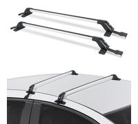 42.5" Universal Roof Rack with Anti-theft lock Quick Fit Heavy-duty Roof Bars Removable Waterproof Car Roof Rack Compatible with Nissan Qashqai II 2014-2021 Honda Fit 2006-2020 Hatchback Toyota camry