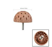 42/55mm Tire Grinding Head Rasp Buffer Ball with 9mm Thread for Tire Repair and Buffing, Alloy Construction for High Speed Pneumatic Grinding Tools(42mm)