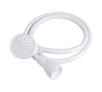 42.9in Single Tap Bath Sink Shower Head, Pet Shower Hose Sprayer with Push On Mixer for Bathroom Sink Drain Spray for Compact Spaces