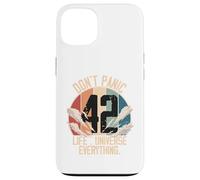 42 Answer to Life The Universe And Everything Don't Panic Case for iPhone 13
