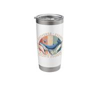 42 Answer to Life The Universe and Everything Don't Panic Stainless Steel Insulated Tumbler