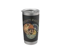 42 Answer to Life The Universe and Everything Don't Panic Stainless Steel Insulated Tumbler