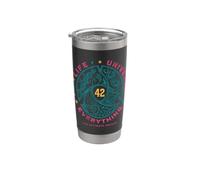 42 Answer to Life The Universe and Everything Stainless Steel Insulated Tumbler