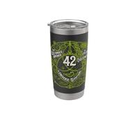 42 Answer to Life The Universe and Everything Stainless Steel Insulated Tumbler