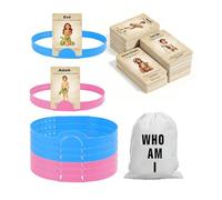 42 Bible Who Am I Games for Kids, Bible Headbands Board Game -Bible Characters with Verse Cards, Bible Study Supplies for Sunday School, Family Nights, Christian Catholic Gifts (vegetable)