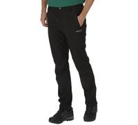(42, Black) Regatta Great Outdoors Mens Adventure Tech Geo II Wind Resistant Regular Leg Softshell Trousers