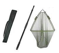 42" CARP FISHING LANDING NET with DUAL NET FLOAT SYSTEM + 2M HANDLE + STINK BAG