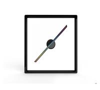 42 Cm/16.53in Fan And 45CM Cover 3D Fan Hologram Projector Remote Advertising Display Led Sign Holographic Lamp Projector Waterproof Vivid Visuals(P45 set Black)