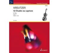 42 Etudes Ou Caprices Kreutzer Book [Softcover] Violin Schott Music