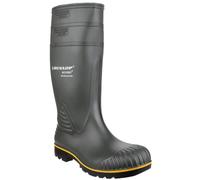(42 EUR, Green) Dunlop Acifort Heavy Duty Mens Non Safety Wellington Boots