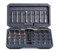 42 in 1 Magnetic Screwdriver, Screwdriver Set, Multi Bit Ratcheting Screw Driver Set with Storage Case Repair Tool Kit for Computer, Eyeglass, Bicycles, Watch, Ring Doorbell, Furniture and DIY