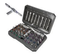 42 in 1 Magnetic Screwdriver Set, Ratchet Screwdriver, Multi Bit Ratcheting Screw Driver Set Portable Repair Tool Kit for Gifts, Furniture, Computer, Bicycle and DIY