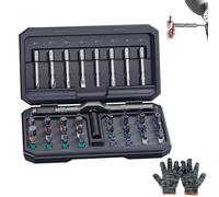 42 in 1 Ratchet Screwdriver Set,Magnetic Ratchet Screwdriver with Storage Case,Multi Bit Screwdriver Set Repair Tool Kit for Computer, Eyeglass,Bicycles,Watch,Ring Doorbell,Furniture and DIY(Grey)